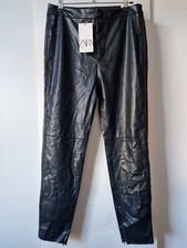 Zara Faux Leather Black High