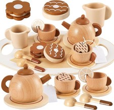HERSITY Wooden Afternoon Tea