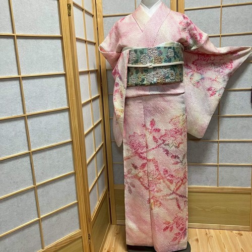 8196 japanese kimono vintage - kimono,