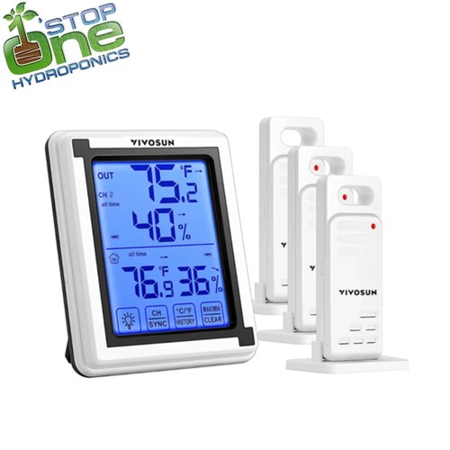 Vivosun wireless thermometer - wireless,