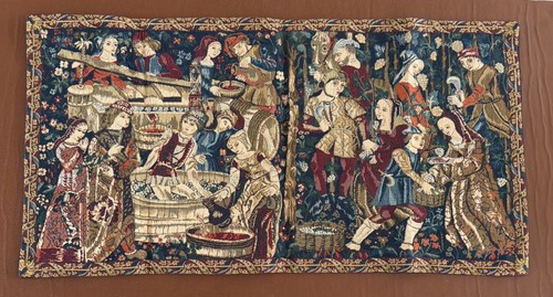 Belgian woven tapestry - belgian,