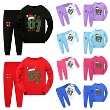 Kids 67 Elf Santa Pyjamas