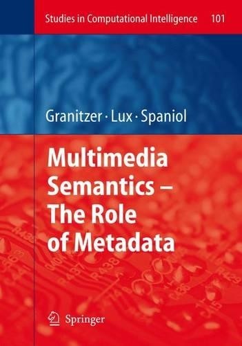 Multimedia semantics the - multimedia,