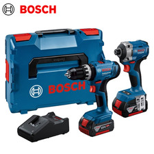 Bosch 0615A5008D 18V GSB18V-25 + GDR18V-215 with 2x 4ah Batteries + Charger