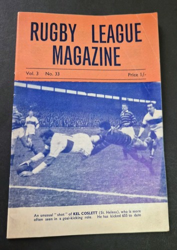 Rugby league magazine vol - rugby, magazine: