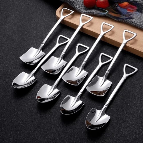 4pcs desert spoons shovel - 4pcs,