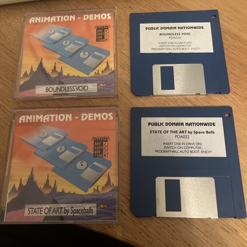 Vintage amiga public domain - amiga,