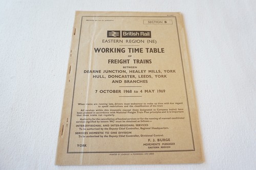 1968 eastern region railway - 1968,