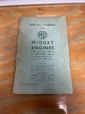 1954 Special Tuning for MG