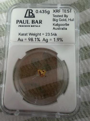 Gold nugget 43g - gold,