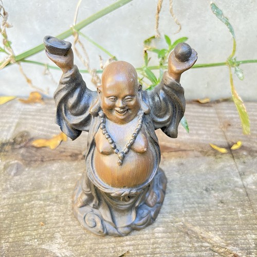 Vintage bronze effect laughing - bronze,