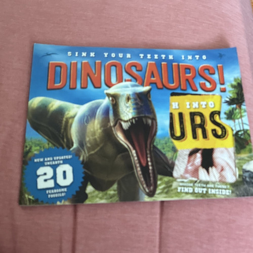 Dinosaurs sink your teeth - sink,