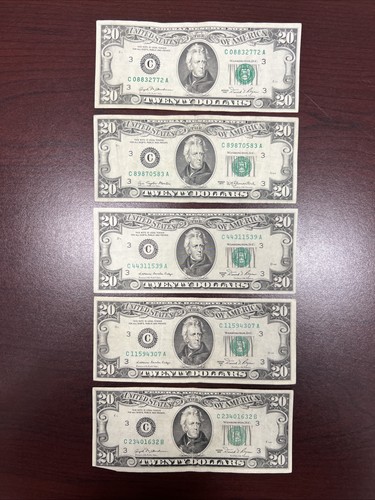 Lot old usa 20 twenty - old,