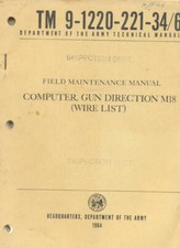 TM9-1220-221-34/6 Gun
