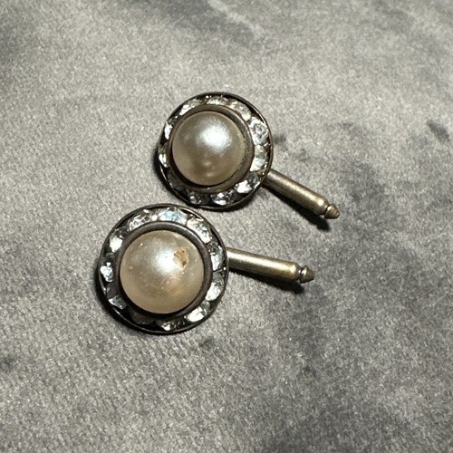 Retro vintage faux pearl - faux, &