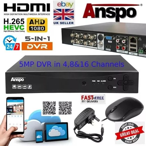 5mp cctv dvr recorder 16 - 5mp, 4/8/16