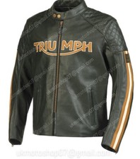 Mens Motorbike Cowhide Leather