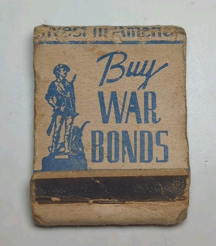 Vintage 1940 matchbook - vintage, world
