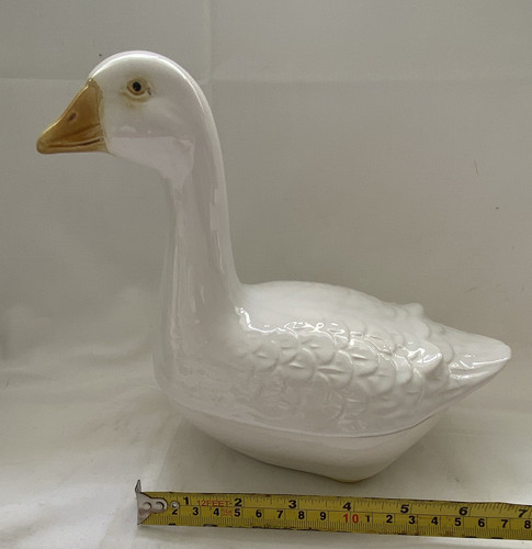 Michael caugant ceramic goose - michael,