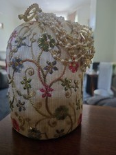 Indian Traditional Potli Bags Embroidered Handbags for Weddings, 