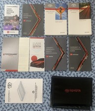 CLEAN 2020 TOYOTA LAND CRUISER OWNERS MANUAL NAVIGATION COMPLETE OEM SET