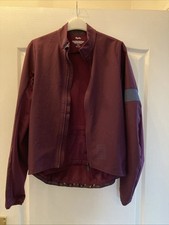 Rapha Pro Team Training Jacket Large Plum And Grey Excellent Condition Fleece