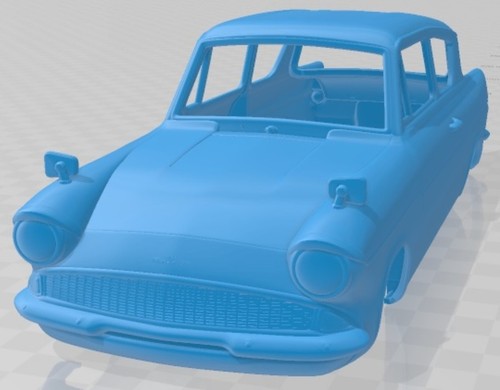 Ford anglia saloon - saloon, 105e