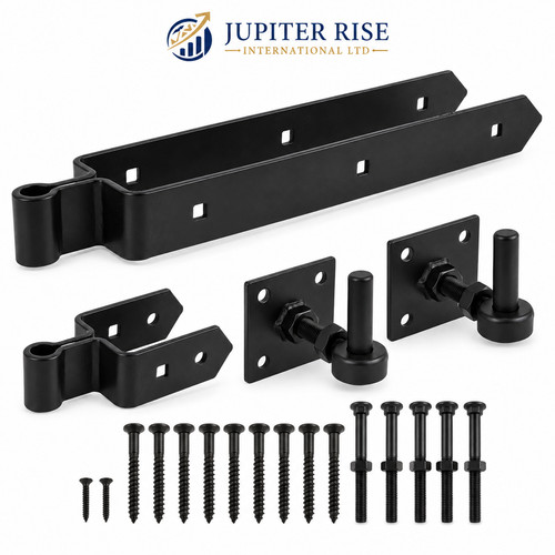 Field gate hinges double - field, strap