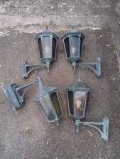 Noral Outdoor Wall Light Lanterns 3 + 1 High Quality Rare Set