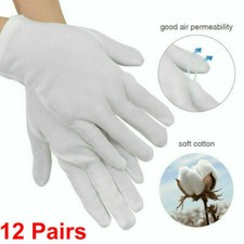Mens Women 100% Cotton Gloves