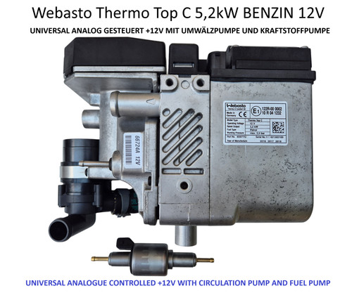Webasto thermo top 2kw - top, 5.2kw