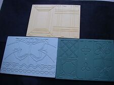  JOB LOT 3 Keepsake Glitter Girls Card Embellisher Embossing Boards + FREE GIFTS