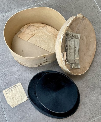 1930s vintage top - hat, from