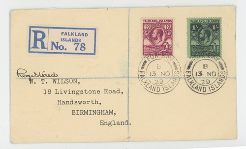 P122 falkland islands 1929 - islands,