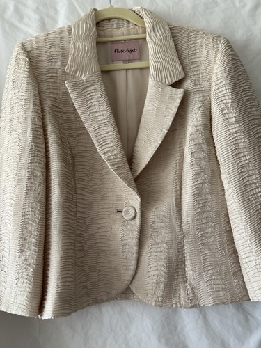 Phase eight champagne jacket - eight,