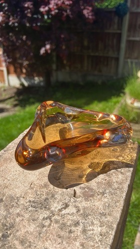 Vintage amber murano - amber, style