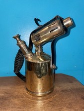 Vintage Blow Torch RADIUS #52 Brass Blow Lamp Sweden 