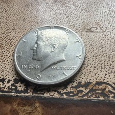 1971 Half Dollar Coin Liberty