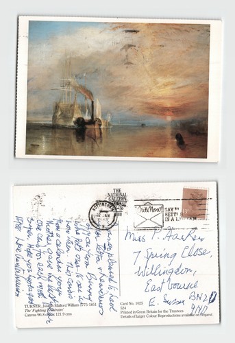 Postcard the fighting - postcard,