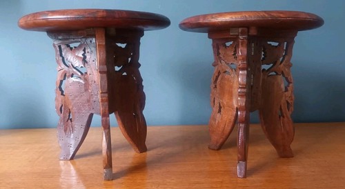 Pair vintage anglo indian - vintage, anglo-indian