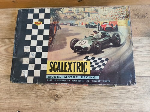 Vintage scalextric set 31 - scalextric, fj