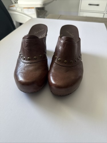 Dansko sissy brown leather - dansko,