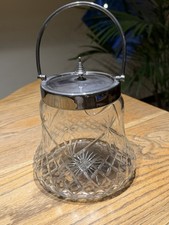 Vintage Cut Glass Ice Bucket
