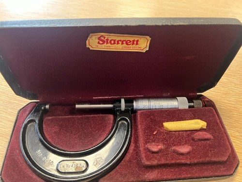 Starrett micrometer 2 - 1"-, 2"
