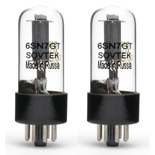Pair sovtek 6sn7gt preamp - of,