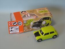 Matchbox Mr Bean Austin Mini Cooper S Green in USA Rare Box 60mm long toy TV y