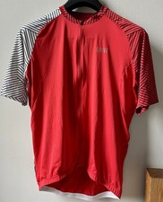 Gore Cycling Jersey C5. Men's Red/Black/White XL