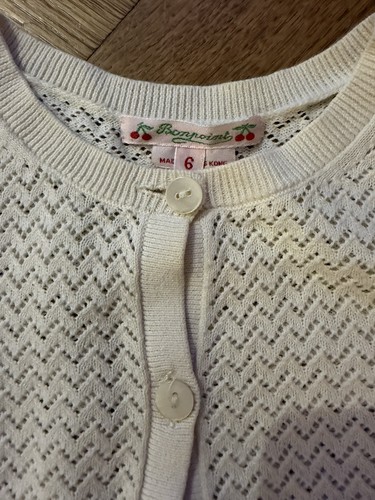 Bonpoint girls cotton cardigan - girls,