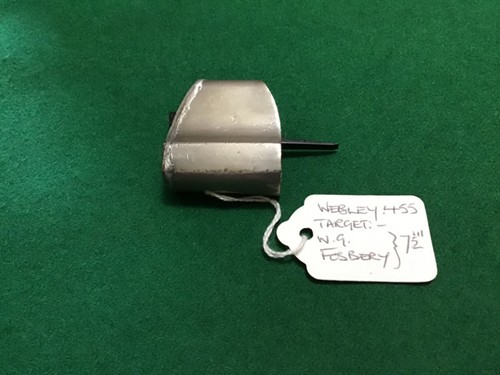 Webley revolver muzzle - revolver, &