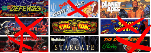 Sample custom arcade marquee - (custom,